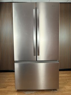 LG THREE DOOR STAINLESS STEEL REFRIGERATOR