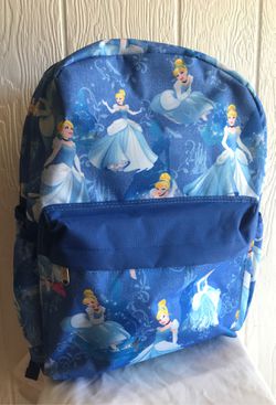Disney Cinderella Princess 16” School Backpack