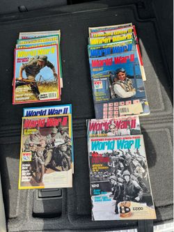 Vintage World War II Magazine Lot (1(contact info removed)) - 15 Issue Collector's Bundle WW2