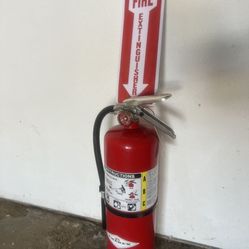 Fire Extinguisher 10 Pound A B C Rated