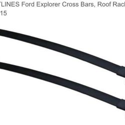 BRIGHTLINES Ford Explorer Cross Bars, Roof Rack