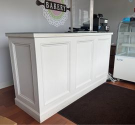 Solid wood counter, bar