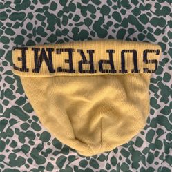 Supreme Beanie Yellow