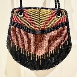 Vintage “Ann Green” Designer Hand Beaded Purse *IMPECCABLE Condition*