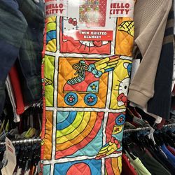 Hello Kitty Quilted Blanket 