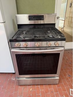 Samsung Stainless Steel Gas Range/Oven – 30” – Fully Working