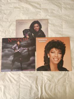 Natalie Cole Vintage Vinyl Record Set-- VG+ Condition! Awesome Lot!