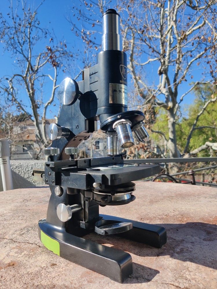 Powerful AO Spencer ERB & Gray Microscope 🔬