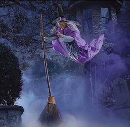 12ft animatronics witch