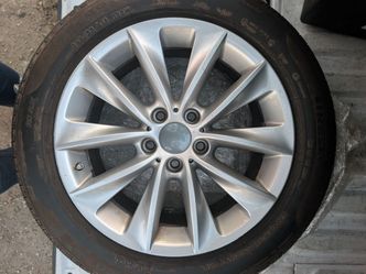Bmw style 307  factory rims an tires obo