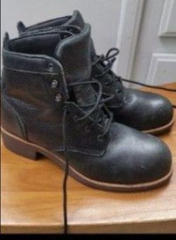 Red Wing Boots. Used a few times, still new!! Slip resistant. $75 size 7 women's