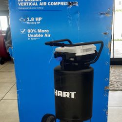 HART 20-Gallon Vertical Air Compressor - 200 PSI
