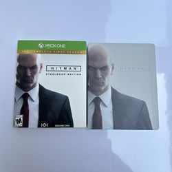 Xbox One Hitman Steel Book Edition