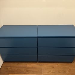 Ikea Malm 3drawer Dresser set