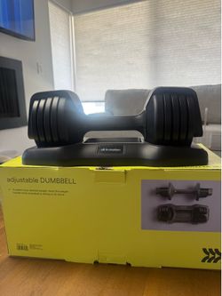 Adjustable Dumbbell — All in Motion