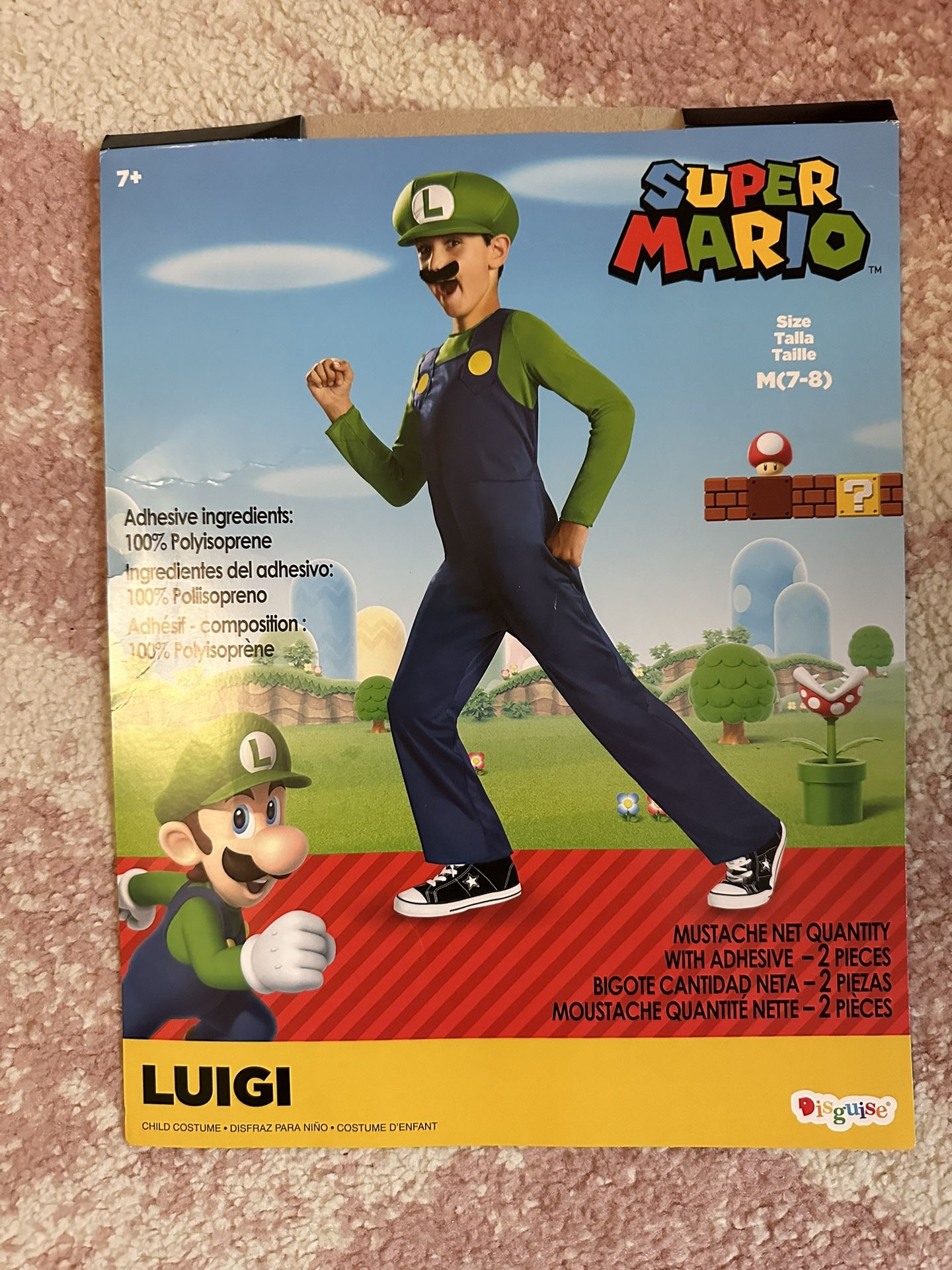 Luigi Costume Kids