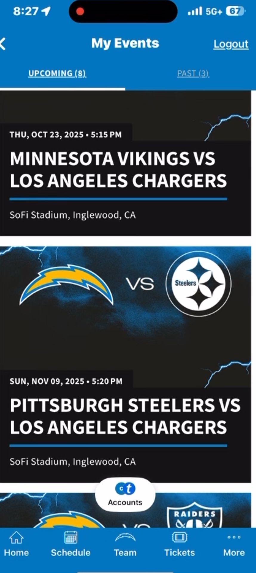 Los Angeles Chargers Vs Steelers 