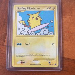 Surfing Pikachu 114/111 Holo