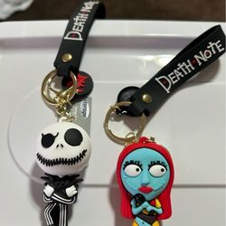 Nightmare before Christmas keychains