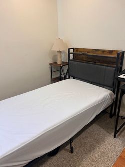 Twin Mattress and Frame