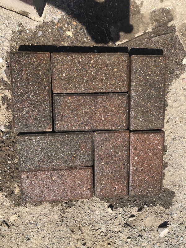 Used Pavers for Driveways, Walkways or Patios; .50 per piece; for Sale