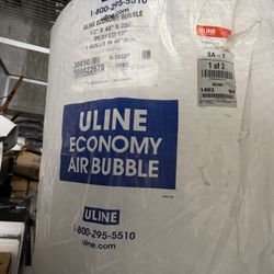 ULINE Economy Air Bubble – Large Roll (New / Unused)