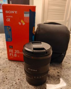 Sony 20mm 1.8