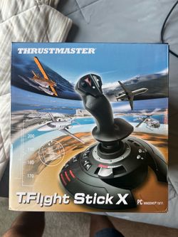 Thrustmaster T-Flight Stick X USB Ergonomic Flight Sim Joystick - PC