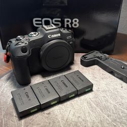 Canon R8 Mirrorless Camera