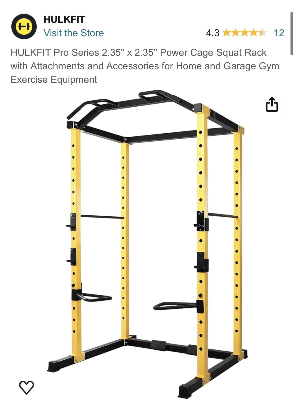 Multi-Functional Adjustable Pro Series Power Rack Power Cage