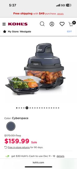 Ninja Crispi™ 4-in-1 Portable Cooking System