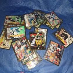 NFL card lot including Brett Favre