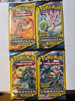 Unbroken Bonds 3 card packs