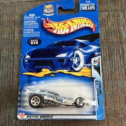 2003 Wild Wave 2/5 Surf Crate Hot Wheels Diecast Metal Car Surfboard Surfing NOS