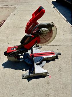 Milwaukee M18 Fuel mitersaw 10 in no less than $320 firm