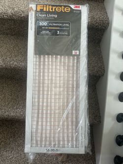 Filtrete Clean Living Basic Dust AC Furnace Air Filter