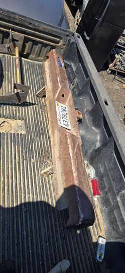 Steel rear bumper bullnose/bricknose/obs ford