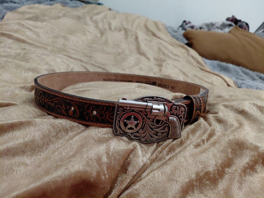 Kids Lezther Belt