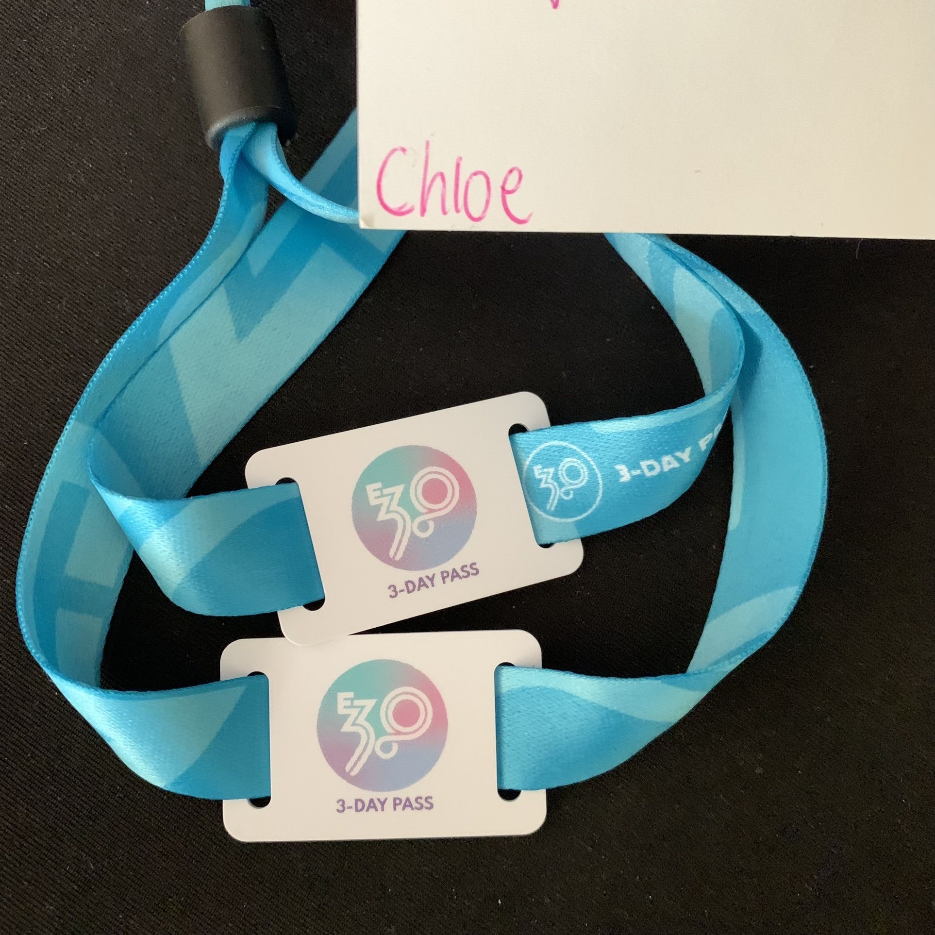 Selling 3 Day Electric Zoo Wristband