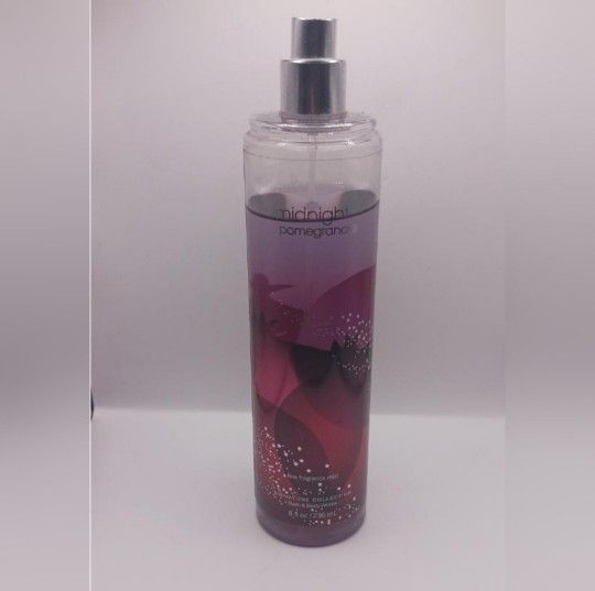 Bath Body Works Midnight Pomegranate Fragrance Mist 8oz 95 % full no cap