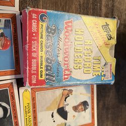 Baseball Cards All Time Record Holders Topps Limited Edition Woolworth Collector Series 44 Cards 