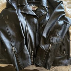 2XL Harley Davidson Riding Jacket Black
