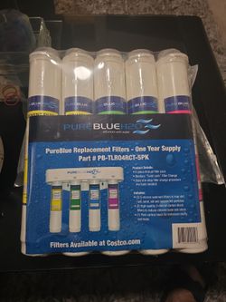 Pureblue water filters 5pk