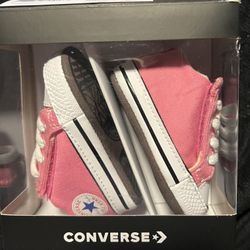 Infant Girls Pink Converse 