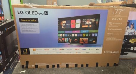 77C5 77” Lg smart 4k oled hdr tv