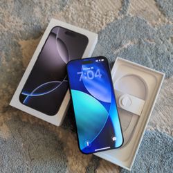 Apple iPhone 16 Pro 128GB Black Titanium - Unlocked