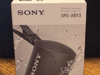 Sony SRS-XB13 Extra Bass Portable Speaker - Black