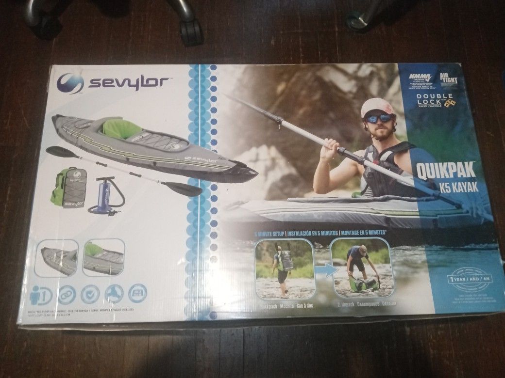 Portable Kayak Inflatable With Pump With Backpack