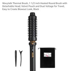 Heated Round Brush 