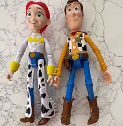 Disney Pixar Toy Story Woody & Jessie Action Figure -poseable-